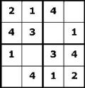 k sudoku 4x4 120x120